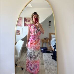 HD in Paris Pink and Purple Floral Dress